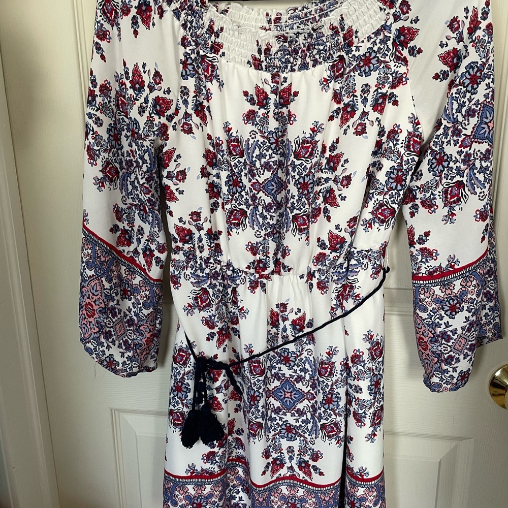 BaileyBlue floral dress, size L